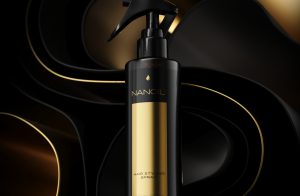 Nanoil hair styling spray